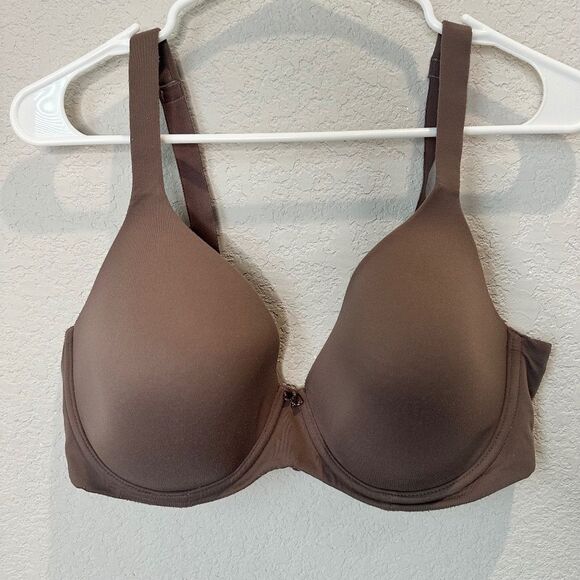 Soma Brown Embraceable Full Coverage Adjustable Bra - Size 38DD - EUC - Picture 1 of 5